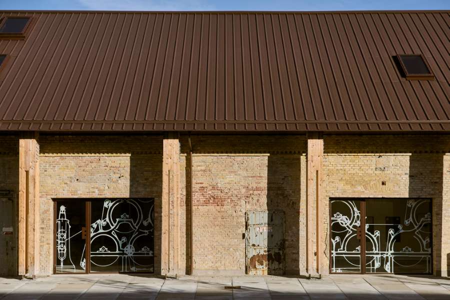 Altes Gebäude erhält eine neue „Hülle“ in Dalum Papierfabrik, Dalum Papirfabrik, Dalumvej 116, 5250 Odense, Dänemark